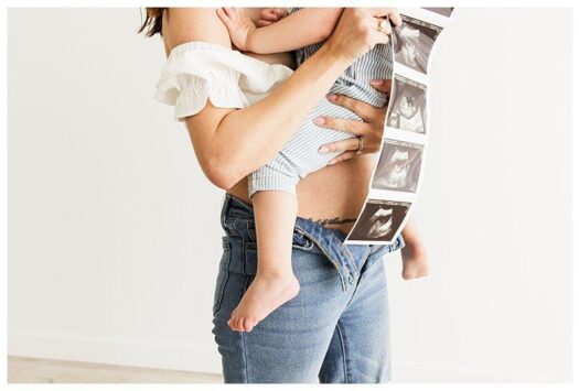 2D Ultrasound Experience + Baby Announcement Photo Shoot Nashville TN